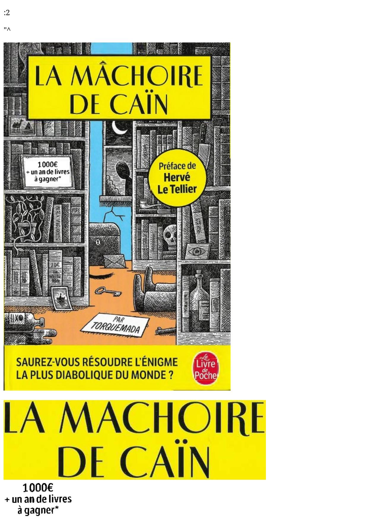La mâchoire de Caïn