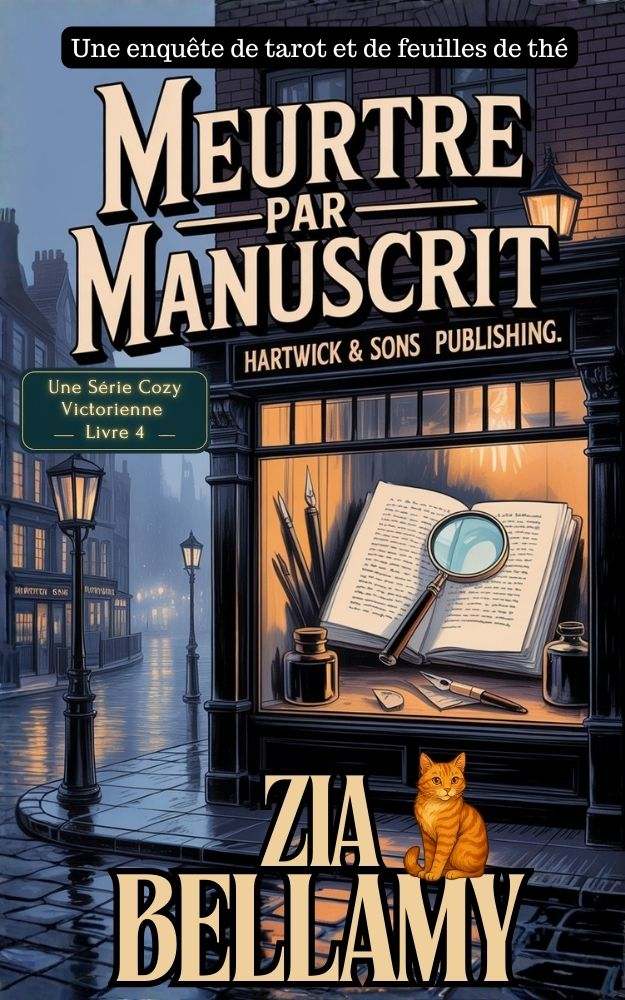 Meurtre Par Manuscrit: Un Cozy Mystery Victorien (French Edition)